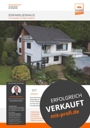 Immobilie verkauft Bermpohl Immobilienmakler Siegburg