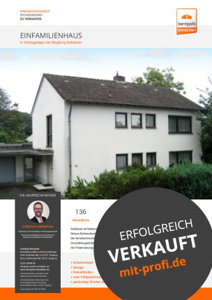 Immobilie verkauft Bermpohl Immobilienmakler Siegburg