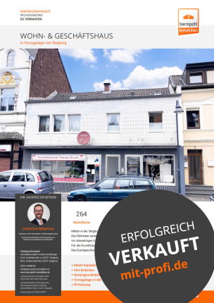 Immobilie verkauft Bermpohl Immobilienmakler Siegburg