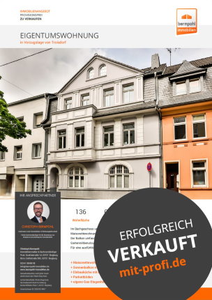 Immobilie verkauft Bermpohl Immobilienmakler Siegburg