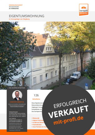 Immobilie verkauft Bermpohl Immobilienmakler Siegburg