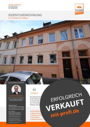 Immobilie verkauft Bermpohl Immobilienmakler Siegburg