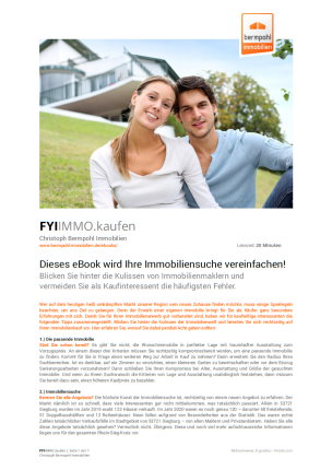 Immobilienmakler Siegburg eBook Immobilien kaufen Bermpohl